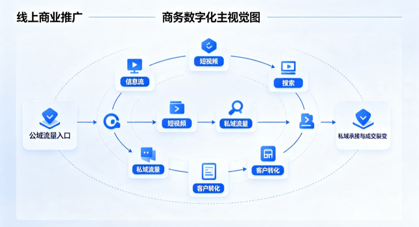 察隅县线上商业推广怎么做？全域流量闭环搭建与低成本转化实战指南